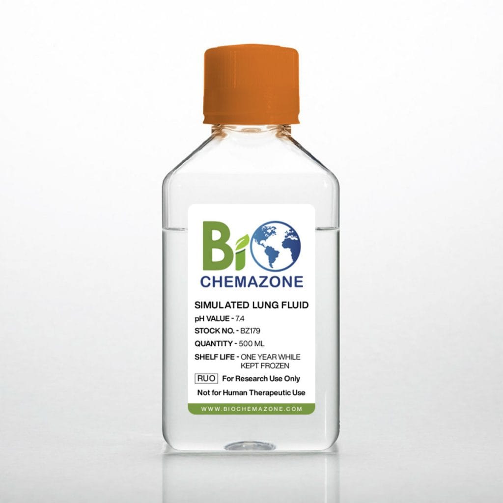 Buy Simulated Lung Fluid (BZ179) Online Biochemazone™