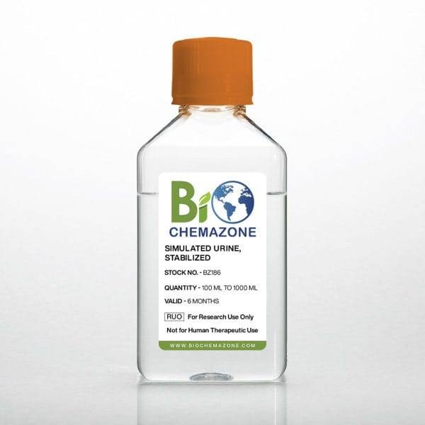 Artificial Urine, Synthetic Urine, Simulated Urine (BZ186)