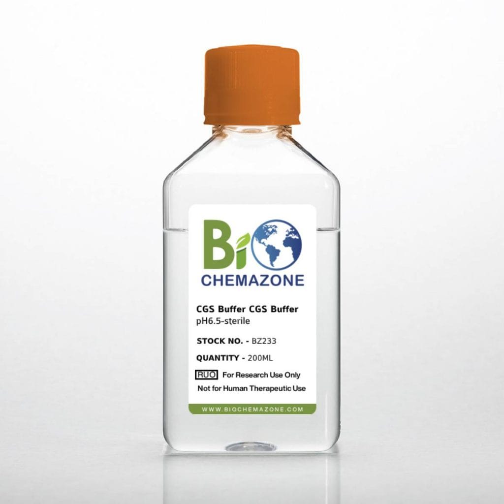 CGS Buffer pH6.5sterile (BZ233) Low price Biochemazone™