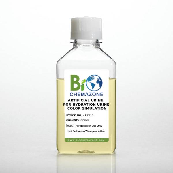 Artificial Urine for Hydration Urine Color Simulation