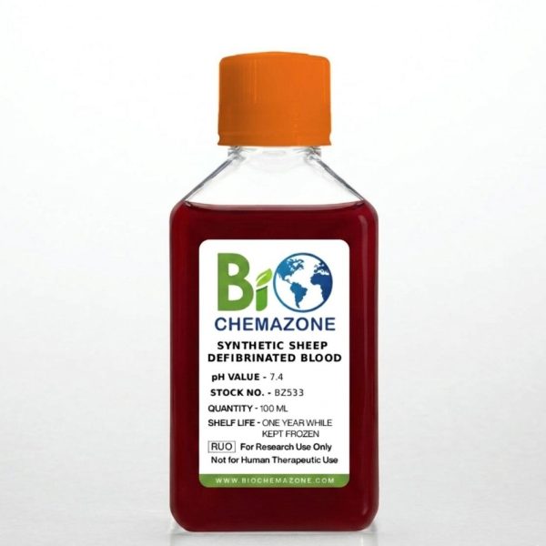 Synthetic Sheep Defibrinated Blood