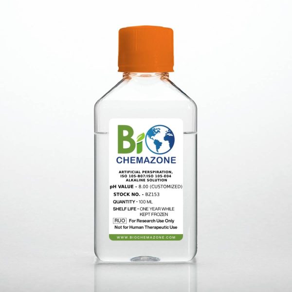 Artificial Perspiration, ISO 105-B07/ISO 105-E04 Alkaline Solution – pH 8.0, Stabilized (BZ153)