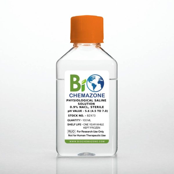 Physiological Saline Solution (PHSS), 0.9% NaCl, Sterile, BZ473