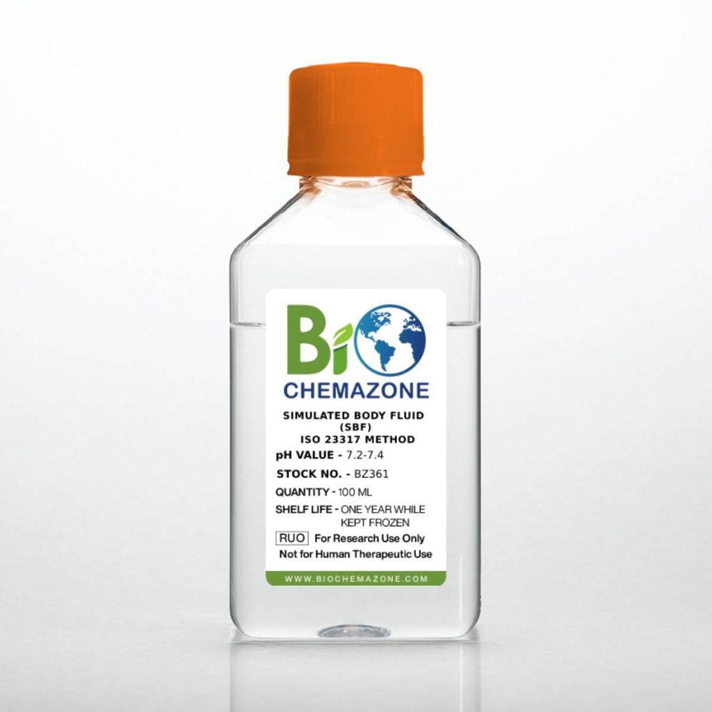 Simulated Body Fluid (SBF) ISO 23317 Method | BZ361