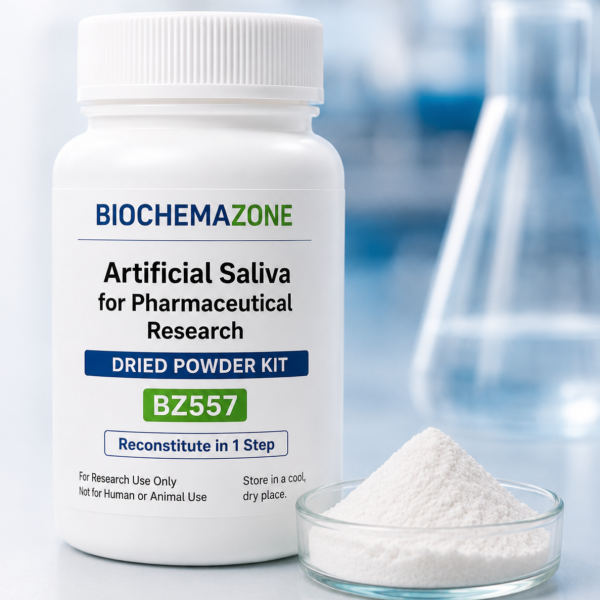 Artificial Saliva – Pharmaceutical Research (Dried Powder Kit) BZ557