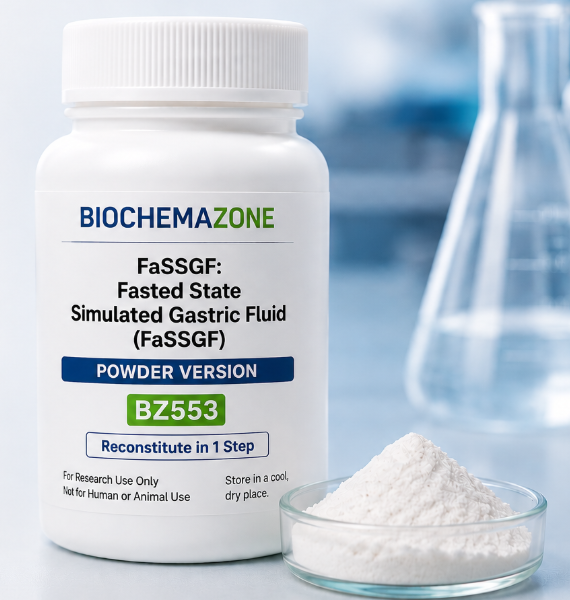 Fasted State Simulated Gastric Fluid powder version BZ553
