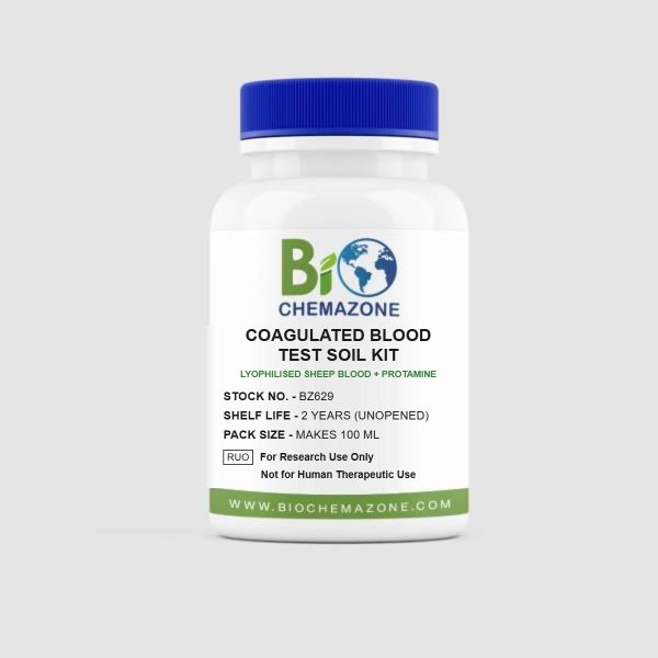 Coagulated Blood Test Soil Kit BZ629 – BioChemazone sheep blood and protamine cleaning test soil