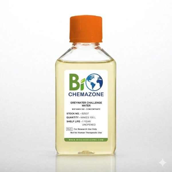 Greywater Challenge Water Concentrate BZ637 – BioChemazone NSF/ANSI 350 bathing and laundry challenge water