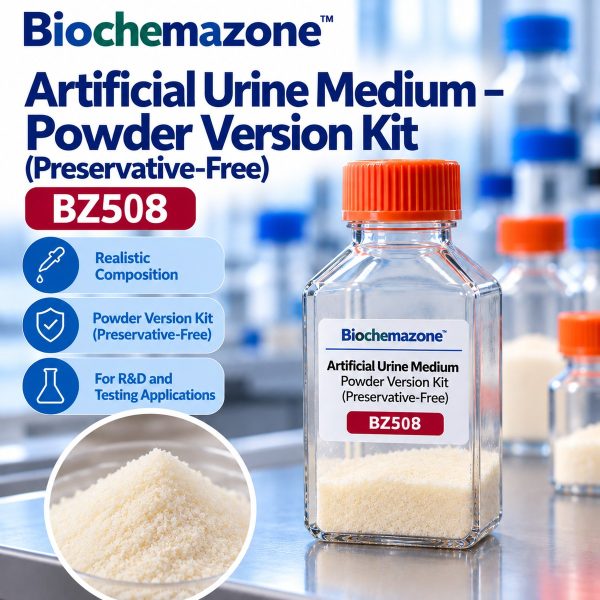 artificial urine medium powder version kit preservative free BZ508 v3