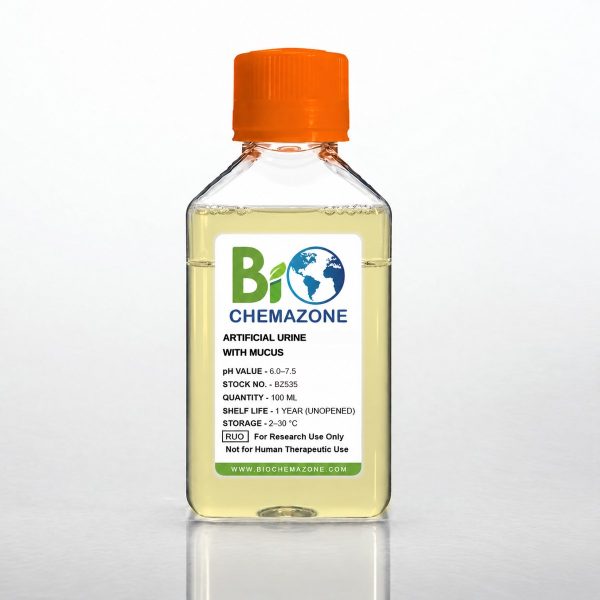 Artificial Urine with Mucus BZ535 – BioChemazone synthetic urine with mucus, 100 mL bottle