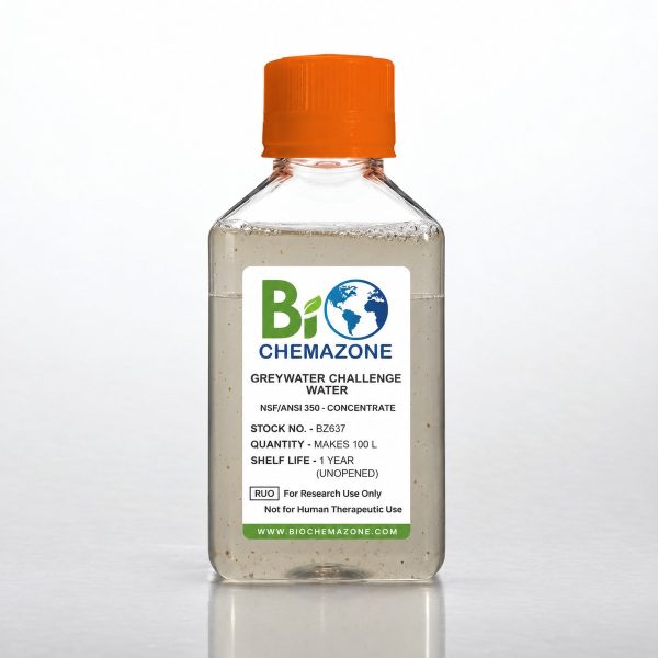 Greywater Challenge Water Concentrate BZ637 – BioChemazone NSF/ANSI 350 bathing and laundry challenge water, makes 100 L