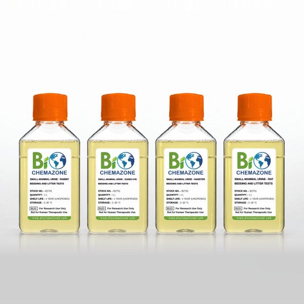 small mammal simulated urine rabbit guinea pig hamster rat BZ701 label v3